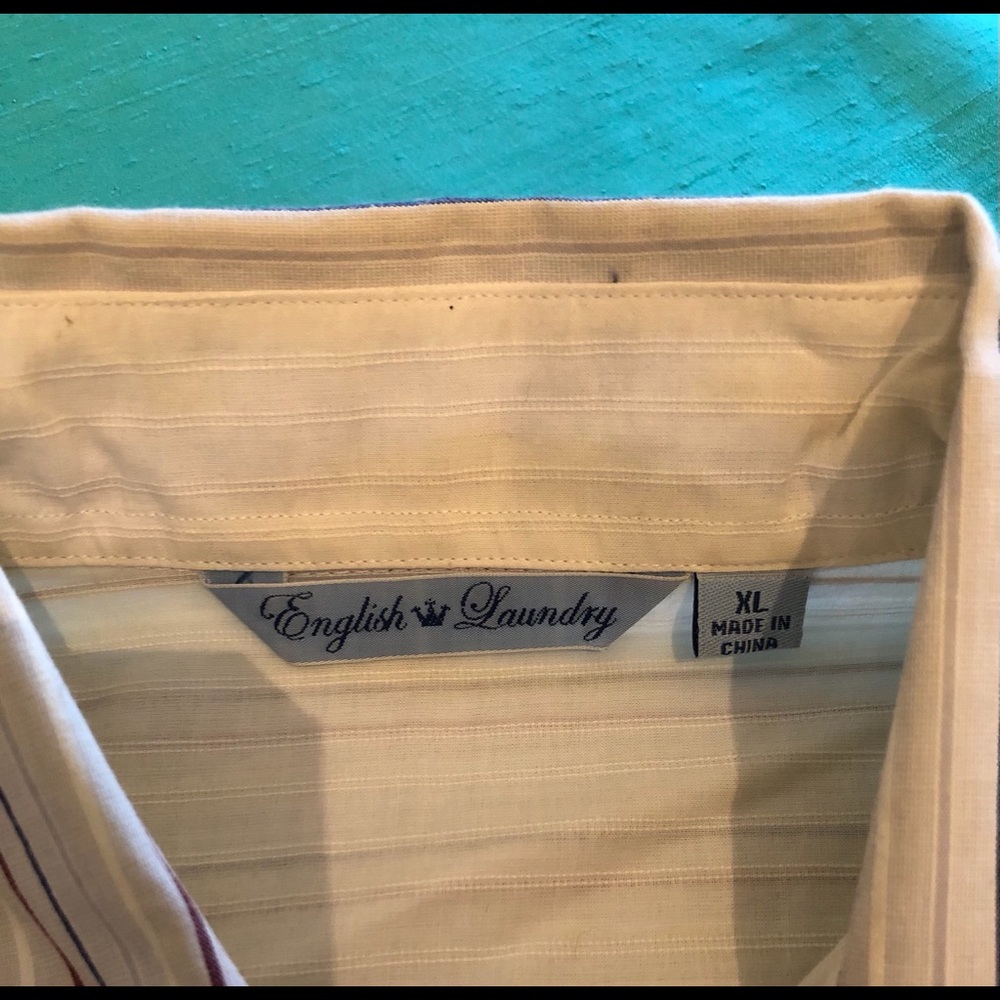 Designer dress shirt, Dirty Laundry